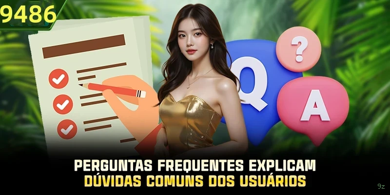 Central de dúvidas rápidas sobre o app 9z